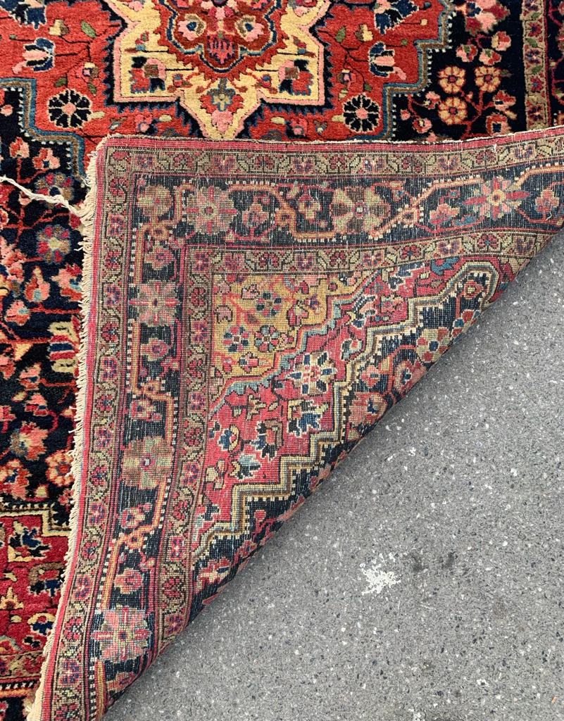 EARLY 20TH CENTURY PERISAN TABRIZ RUG - Image 3 of 4