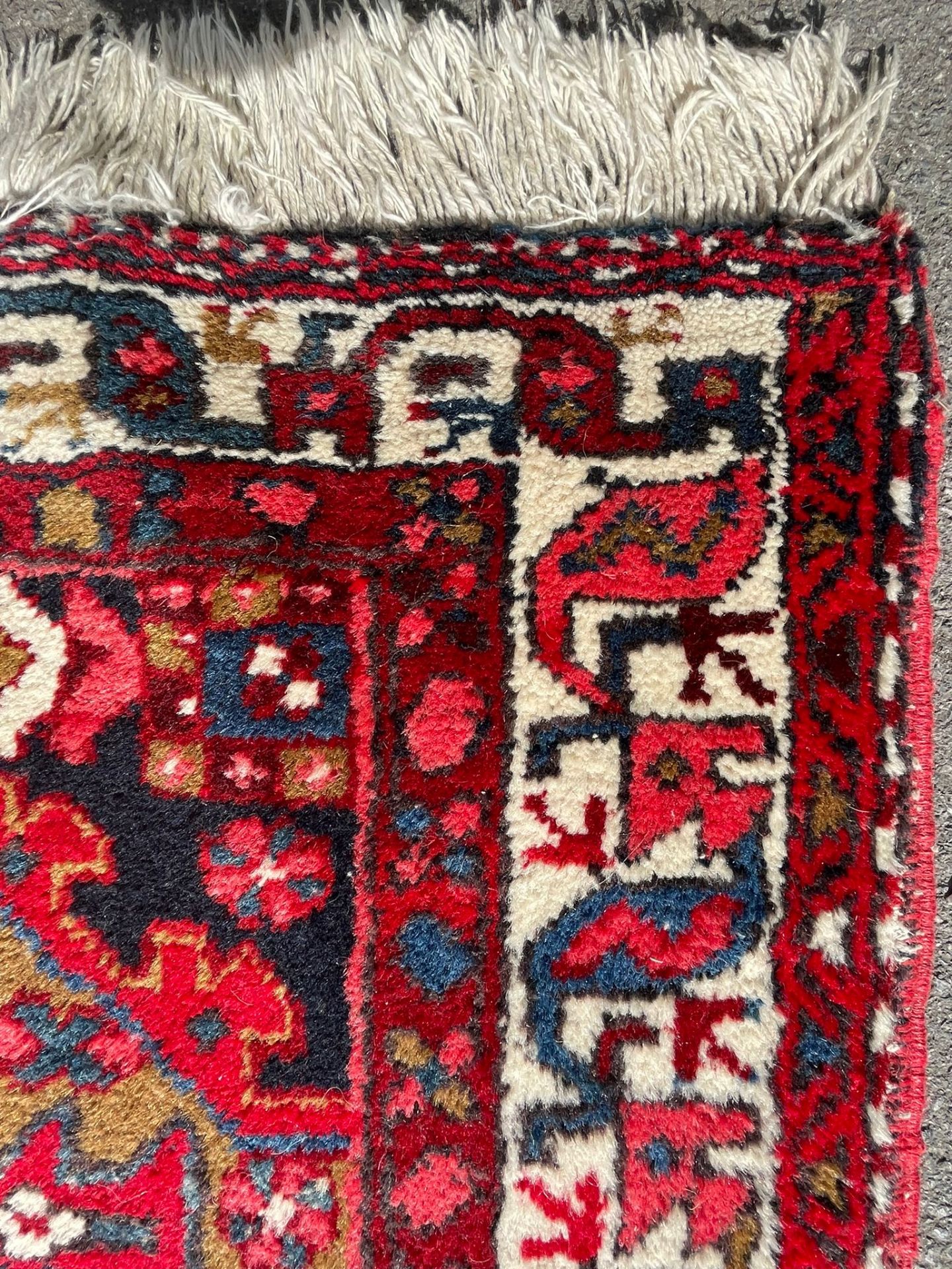 PERSIAN / ISLAMIC HERIZ RUG RUNNER - Bild 4 aus 4