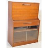 RETRO VINTAGE 20TH CENTURY TEAK STUDENT BUREAU