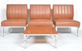 ANTOCKS LAIRN - MATCHING SET OF THREE EASY LOUNGE CHAIRS