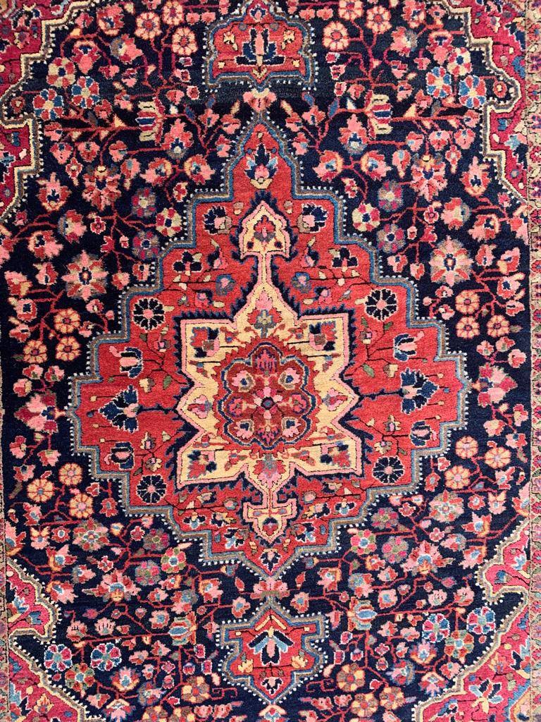 EARLY 20TH CENTURY PERISAN TABRIZ RUG - Image 2 of 4