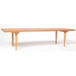 RETRO MID 20TH CENTURY TEAK WOOD SLATTED COFFEE TABLE