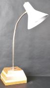 20TH CENTURY GOOSENECK DESK LAMP LIGHT