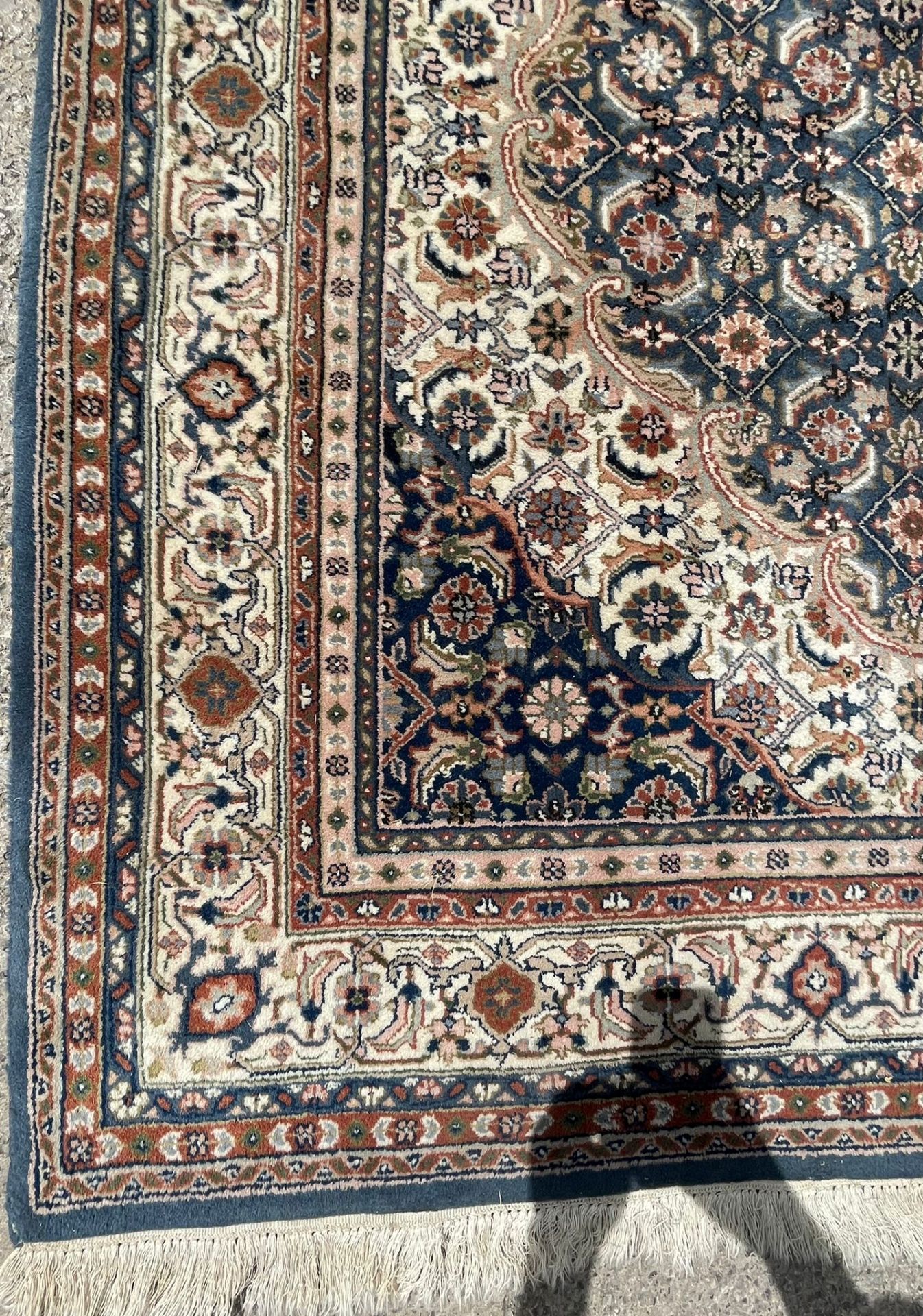 A VINTAGE PERSIAN ISLAMIC NAIN ROYAL CARPET FLOOR RUG - Bild 4 aus 4