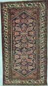 AN EARLY 20TH CENTURY PERSIAN ISLAMIC MALAYER FLOOR CARPET RUG