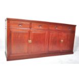 20TH CENTURY CHINESE HARDWOOD SIDEBOARD