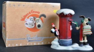 WALLACE & GROMIT - ROBERT HARROP - LIMITED EDITION FIGURINE