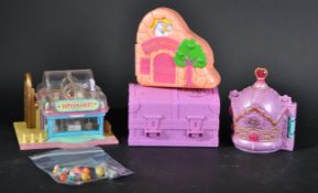 COLLECTION OF VINTAGE BLUEBIRD POLLY POCKET PLAYSETS