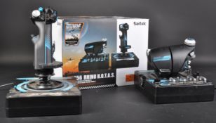 LOGITECH G SAITEK PRO FLIGHT X-56 RIHNO H.O.T.A.S FLIGHT CONTROL