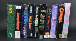 RETRO GAMING - COLLECTION OF BOXED COMMODORE AMIGA VIDEO GAMES