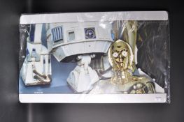 STAR WARS - THE DROIDS - R2-D2 & C3PO CARDBOARD CUT OUT DISPLAY