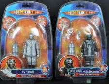 DOCTOR WHO - ROBOTS OF DEATH - 4TH DR ACTION FIGURES