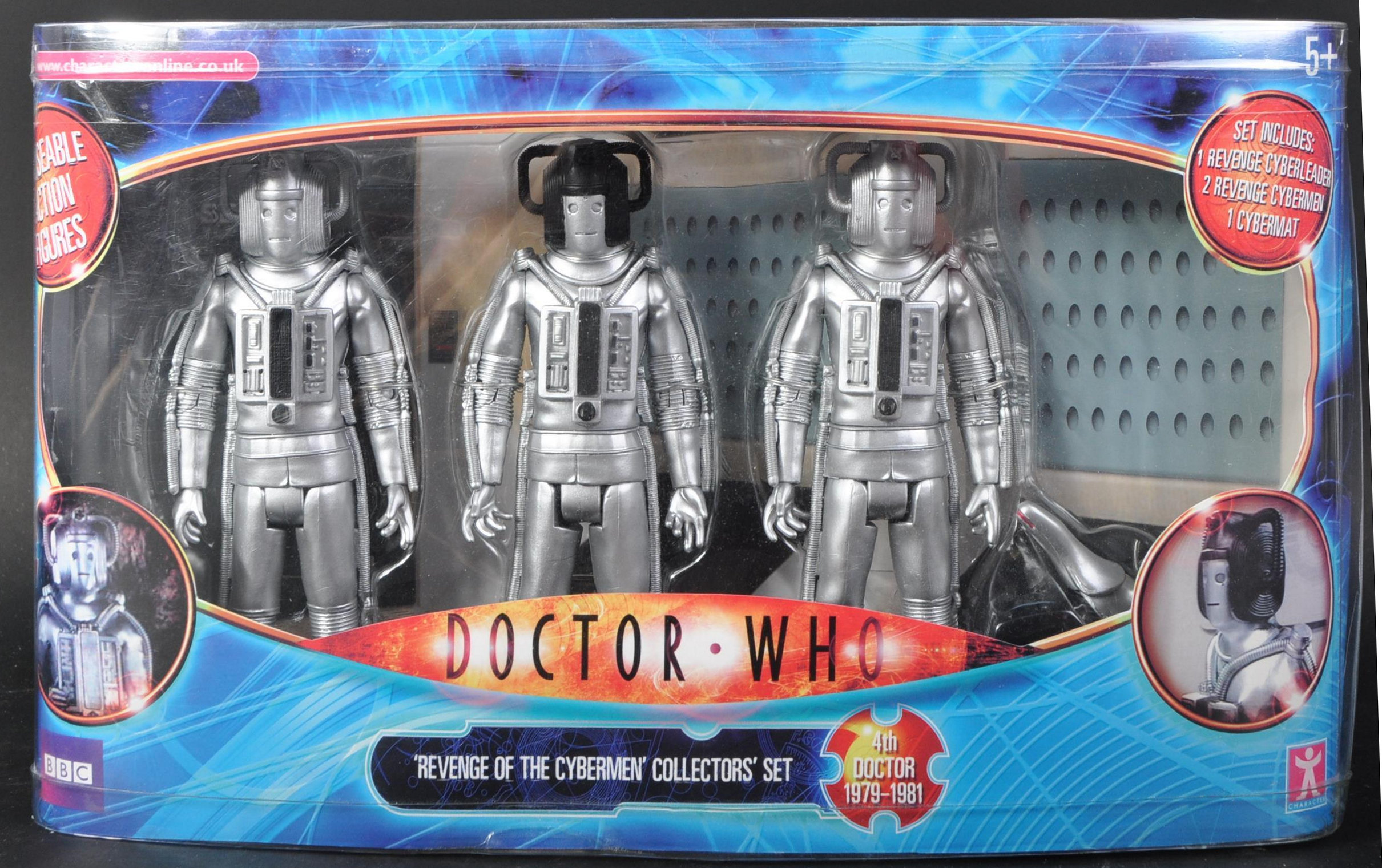 DOCTOR WHO - CHARACTER - REVENGE OF THE CYBERMEN FIGURE SET