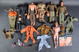 COLLECTION OF VINTAGE PALITOY ACTION MAN FIGURES & ACCESSORIES