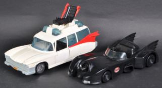 THE REAL GHOSTBUSTERS & BATMAN - TWO VINTAGE VEHICLES