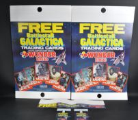 VINTAGE BATTLESTAR GALACTICA EX SHOP ADVERTISING DISPLAY