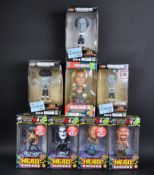 COLLECTION OF ASSORTED HEAD RINGERS & HEADLINERS XL ACTION FIGURES