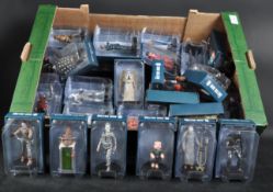 LARGE COLLECTION OF EAGLE MOSS DOCTOR WHO RESIN FIGURES