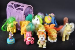 COLLECTION OF VINTAGE MY LITTLE PONY PLAYSET FIGURES