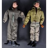 TWO ORIGINAL VINTAGE PALITOY ACTION MAN FIGURES