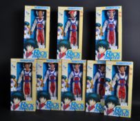 ROBOTECH - COLLECTION OF X8 RICK HUNTER FIGURINES