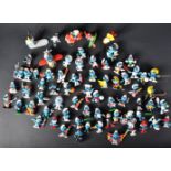 SMURFS - LARGE COLLECTION OF VINTAGE PEYO / SCHLEICH SMURFS