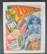 COMIC BOOKS - 2000AD - ISSUE #2 COMPLETE WITH FREE GIFT.