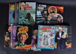 DOCTOR WHO - COLLECTION OF VINTAGE DR WHO ANNUALS