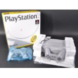 RETRO GAMING - ORIGINAL BOXED SONY PLAYSTATION ONE VIDEO GAMES CONSOLE & BOXED CONTROLLER