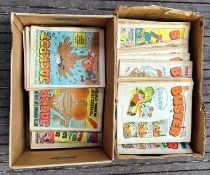 LARGE COLLECTION OF ASSORTED VINTAGE COMIC BOOKS