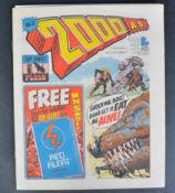 COMIC BOOKS - 2000AD - ISSUE #3 COMPLETE WITH FREE GIFT.