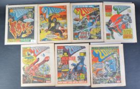 COMIC BOOKS - 2000AD - RUN OF EARLY ISSUES #2 TO #10