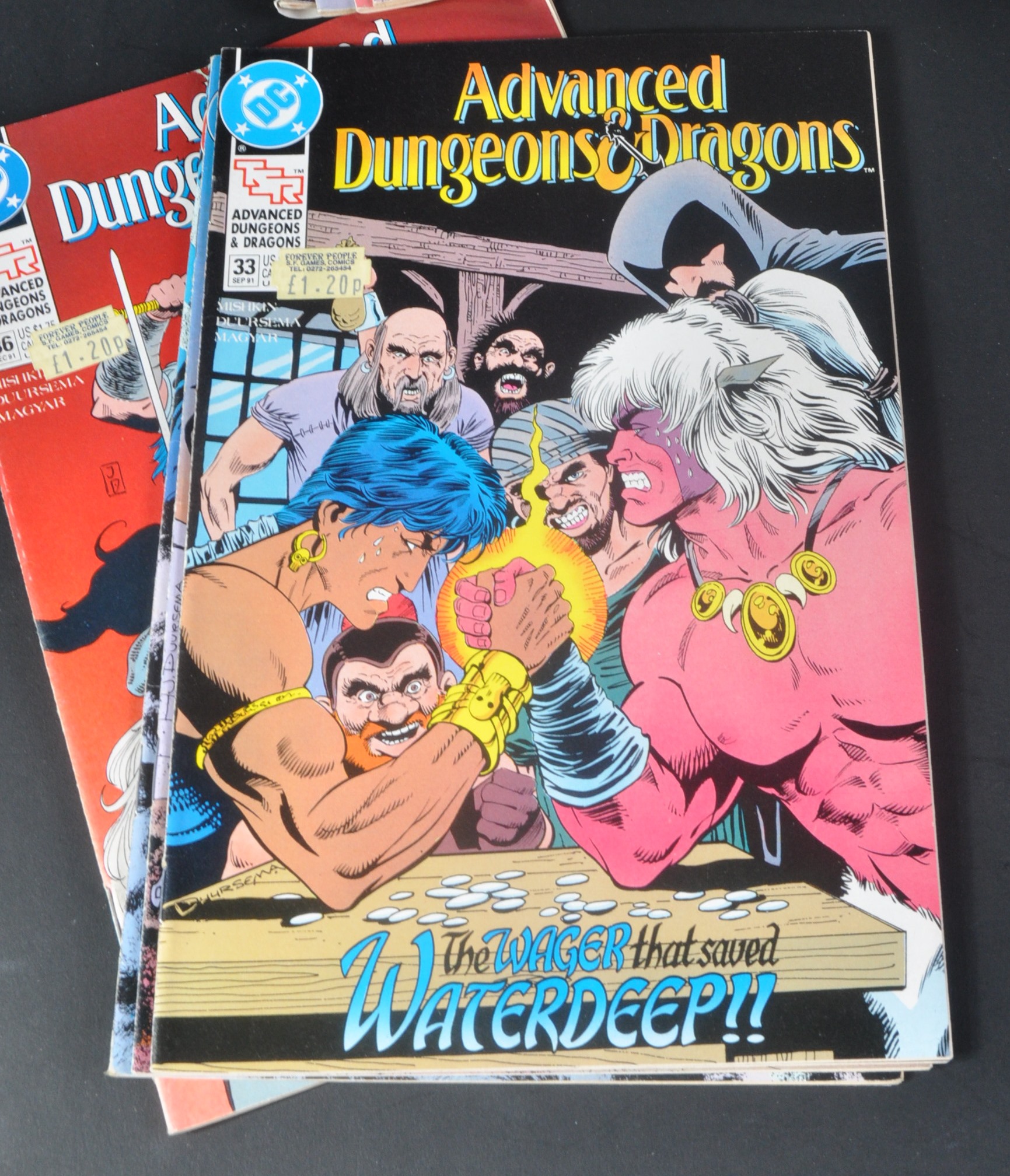 DC COMICS - ADVANCED DUNGEONS & DRAGONS - VINTAGE COMIC BOOKS - Image 5 of 7