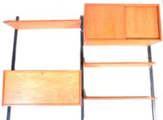 1960s DANISH LADDERAX STYLE PS MODULAR WALL SYSTEM