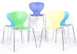 ROCHESTER POLY KEELER CHAIRS & STOOL