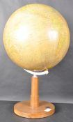 RATHS PHYSIKALISCHER ERDGLOBUS - MID CENTURY GERMAN GLOBE