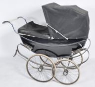 RETRO VINTAGE SILVER CROSS PRAM