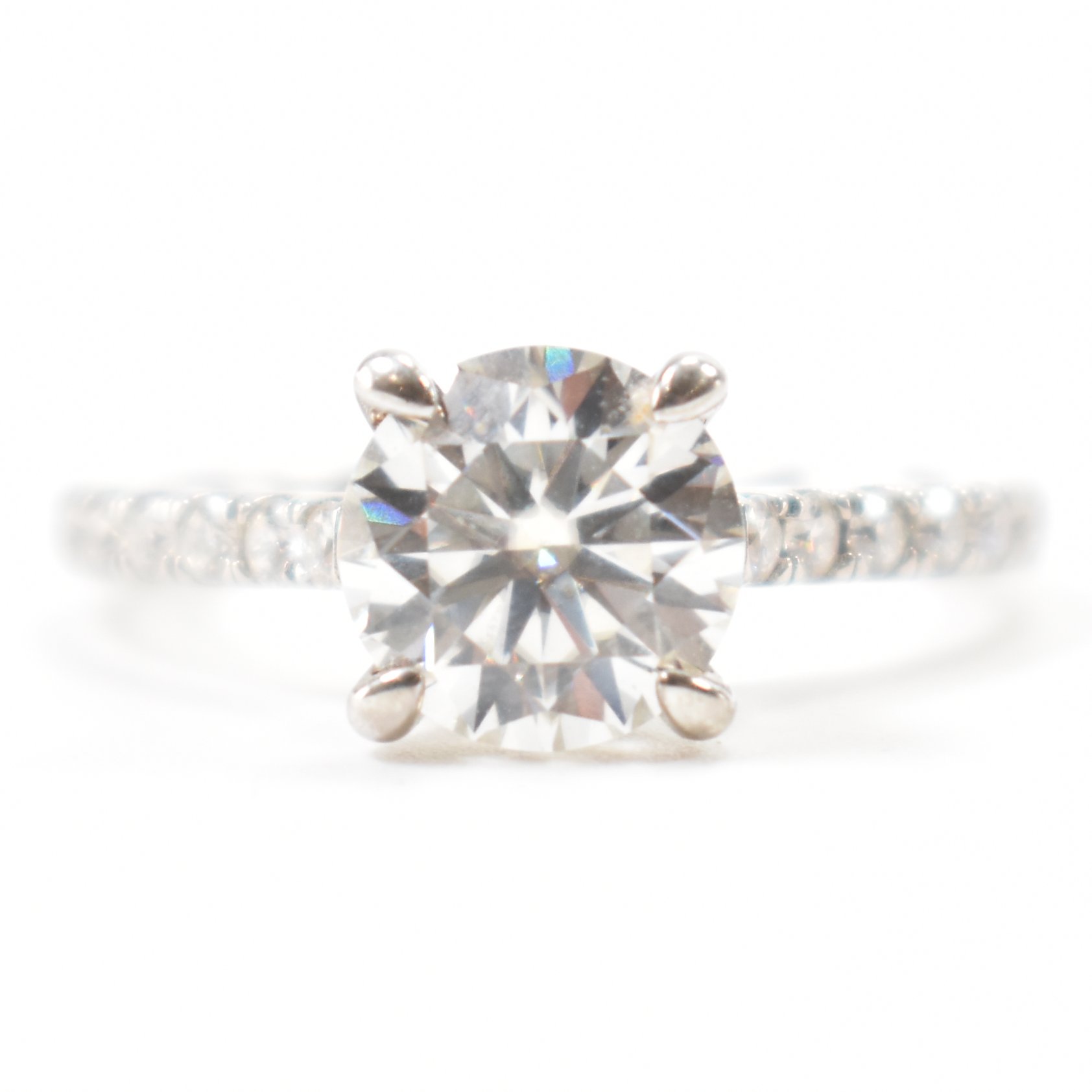 925 SILVER & MOISSANITE RING