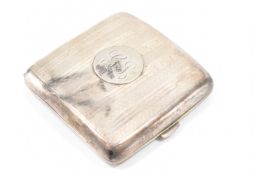 HALLMARKED 1909 SILVER CIGARETTE CASE