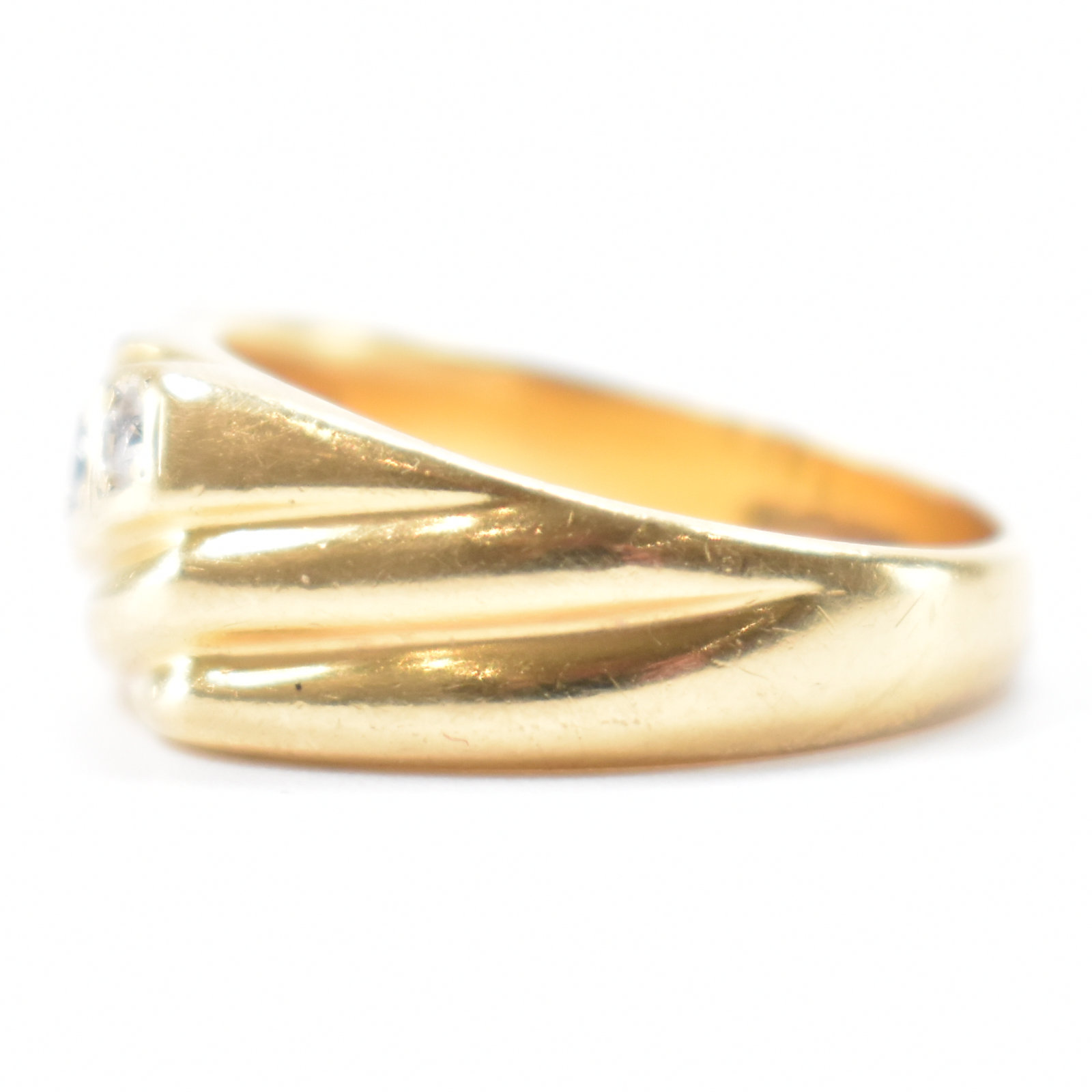 HALLMARKED 18CT GOLD & DIAMOND RING - Image 2 of 7