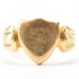 HALLMARKED EDWARDIAN 18CT GOLD SIGNET RING