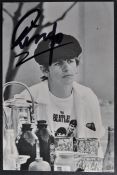 THE BEATLES - RINGO STARR - AUTOGRAPHED VINTAGE POSTCARD