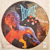 DAVID BOWIE - LETS DANCE - VINYL RECORD PICTURE DISC ALBUM