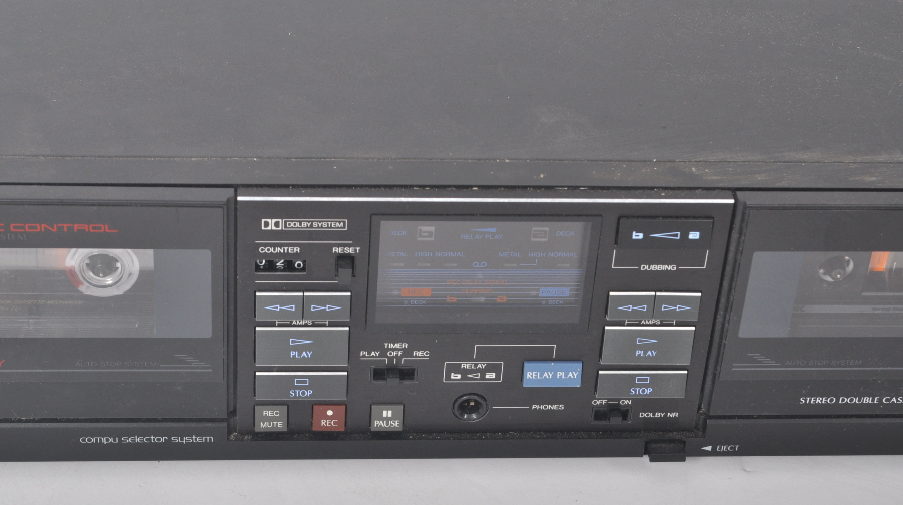 SANSUI - THREE PART STACKING SYSTEM - AMP, TUNER & CASSETTE DECK - Image 11 of 11