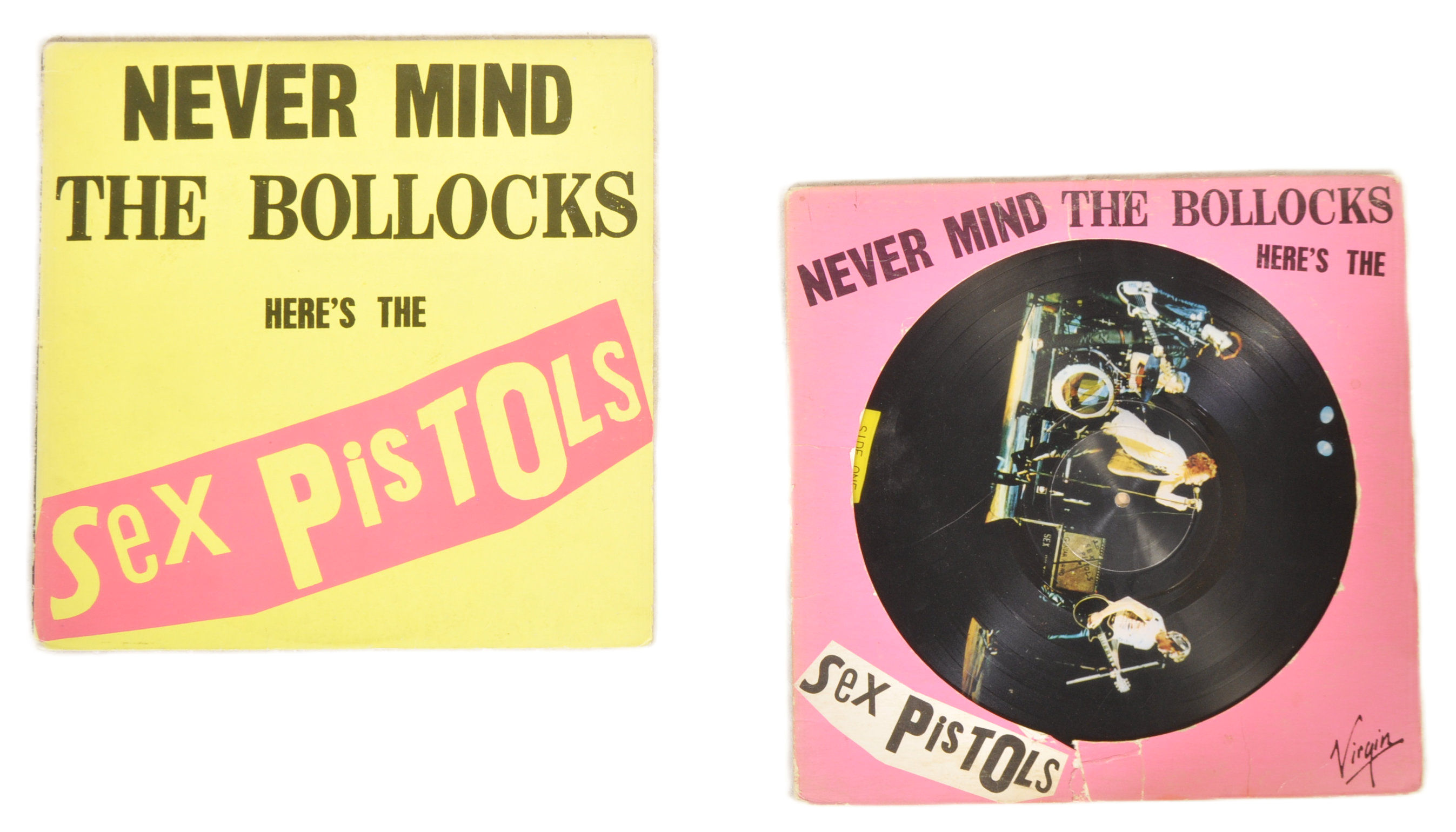 SEX PISTOLS - NEVER MIND THE BOLLOCKS - LP & PICTURE DISC