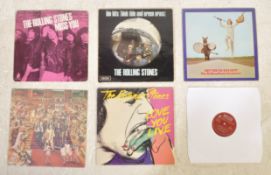 THE ROLLING STONES - COLLECTION OF VINYL RECORDS