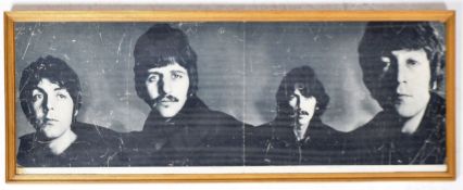 1960S BEATLES BANNER / POSTER BY RICHARD AVEDON