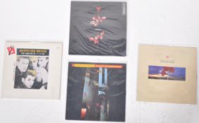 A SELECTION OF DEPECHE MODE LONG PLAY LP RECORDS ALBUMS