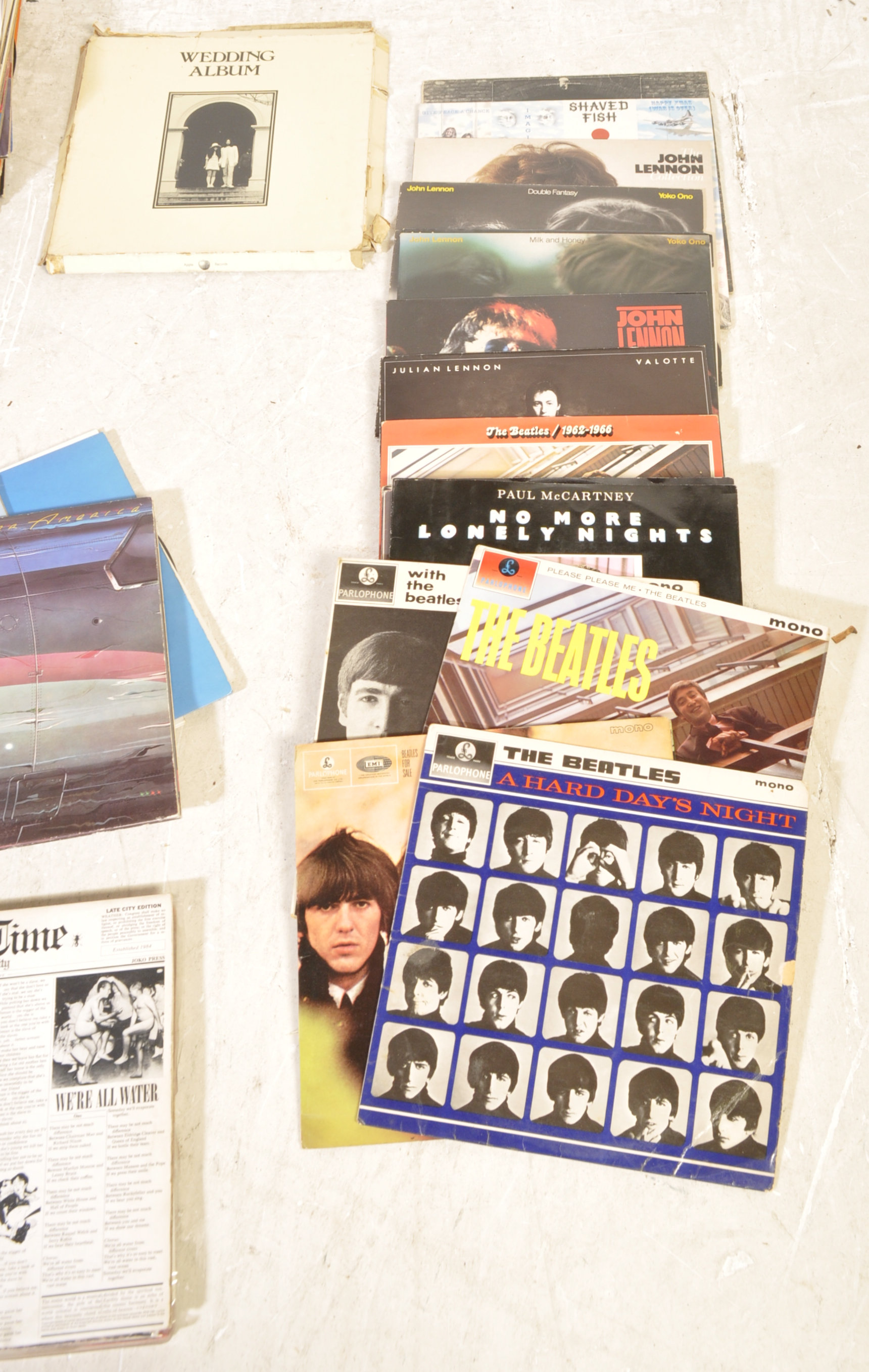 THE BEATLES & RELATED - COLLECTION OF 70+ VINYL RECORDS - Image 4 of 12