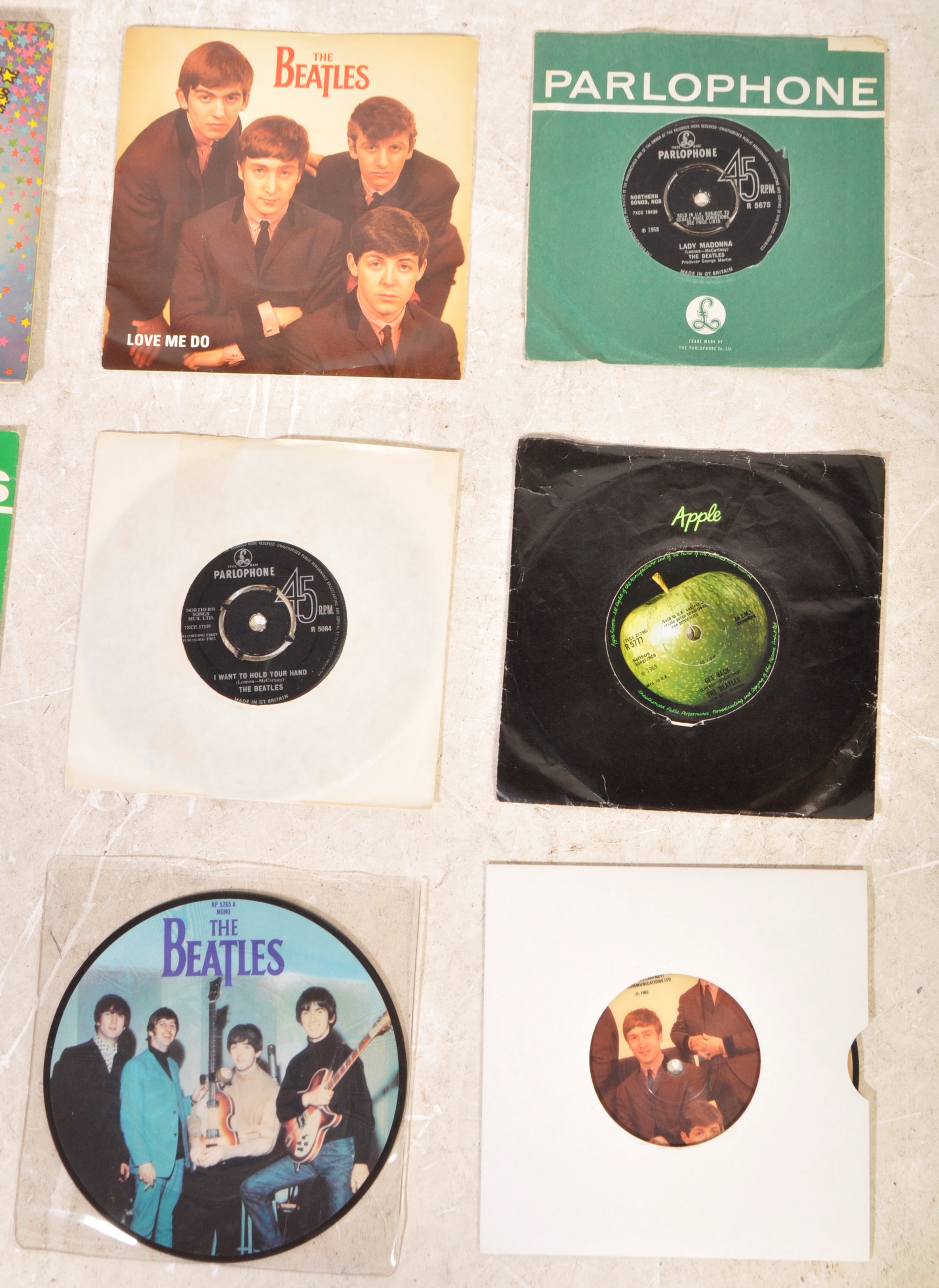 THE BEATLES - SLECTION OF 45RPM 7" VINYL SINGLES - Image 4 of 5